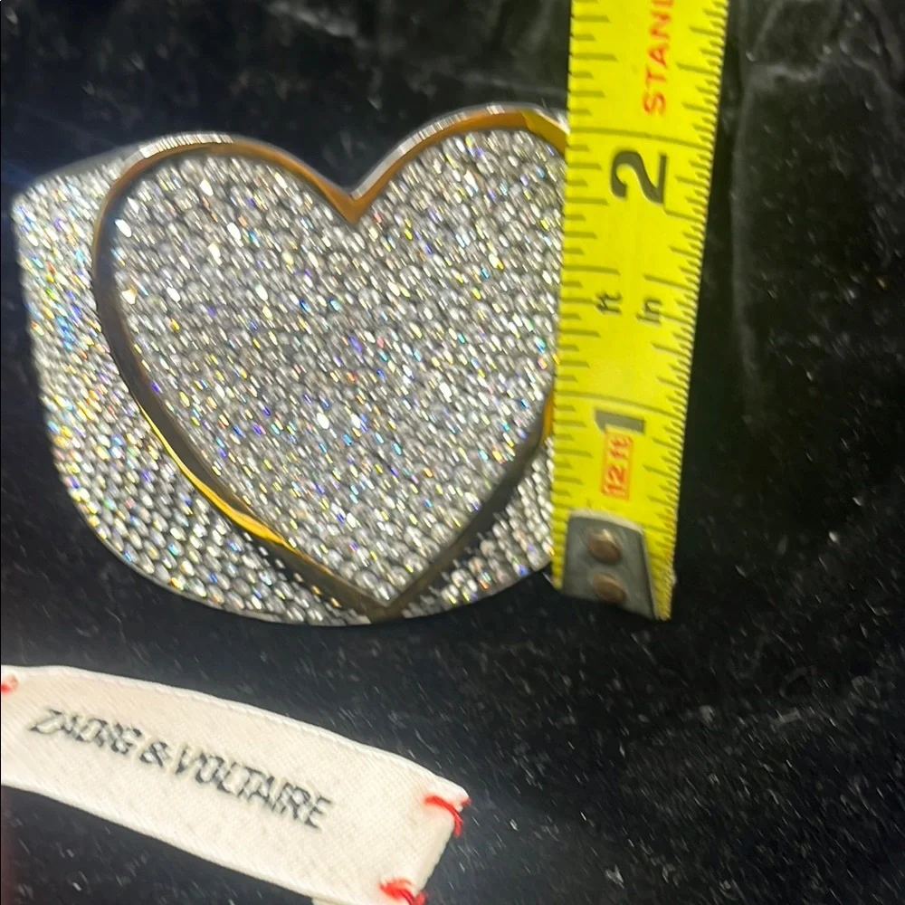 Zadig & Voltaire Silver Heart Bracelet - Picture 6 of 12
